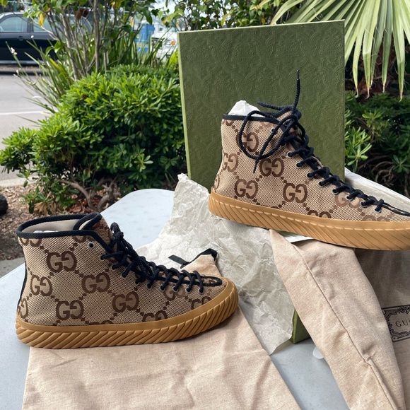 Monogram Jumbo GG New Lace
Papin Mens Tortuga High Top - Picture 4 of 16